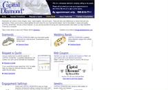 Desktop Screenshot of capitaldiamond.com